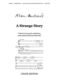 A Strange Story Children's Choir choral sheet music cover Thumbnail